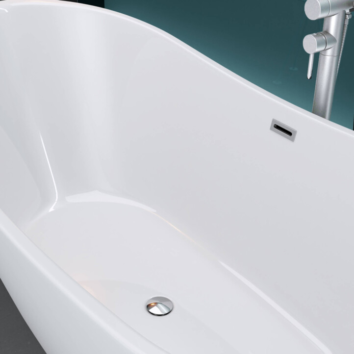 Wanna wolnostojąca owalna 170 cm – LDN300 – LEYDEN EXCLUSIVE