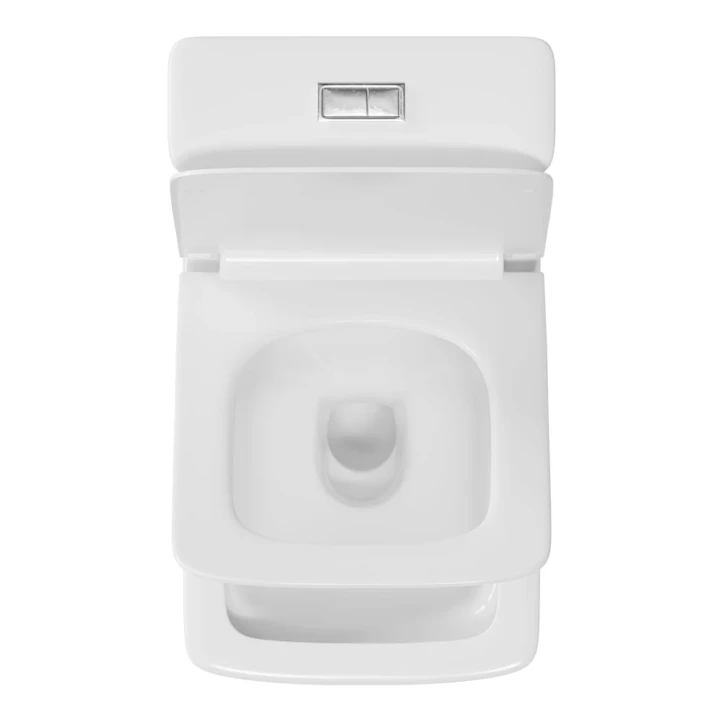 WC KOMPAKT toaleta jednoczęściowa, bezrentowa misa - SATURN - LEYDEN