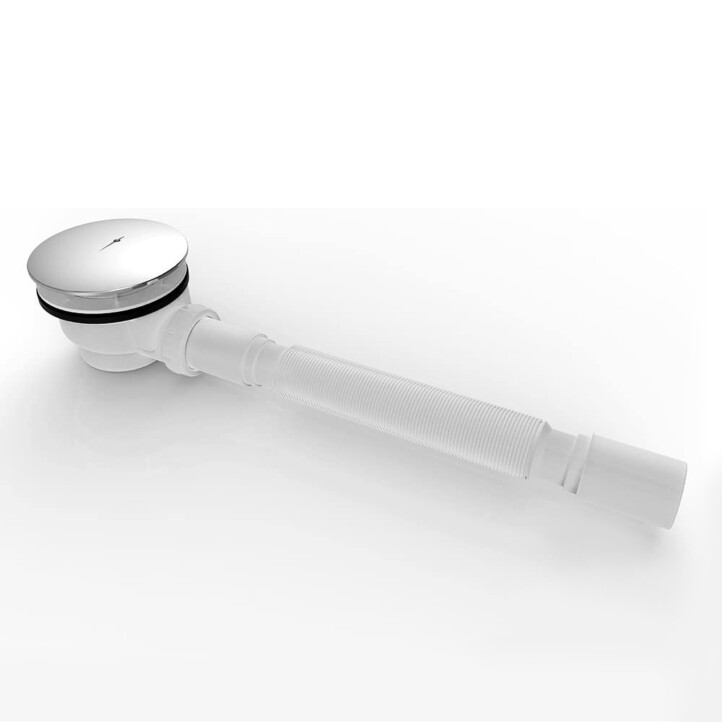 Syfon do brodzika CHROM 90mm LEYDEN
