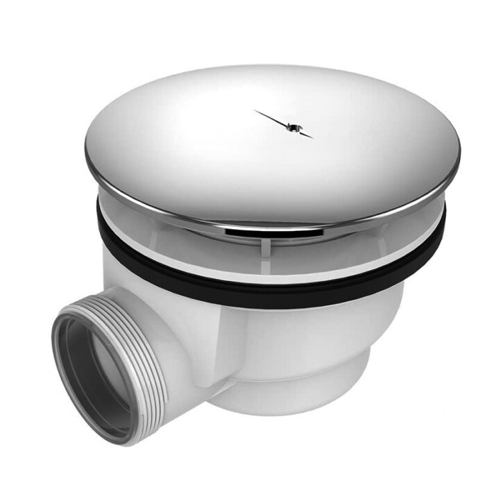 Syfon do brodzika CHROM 90mm LEYDEN