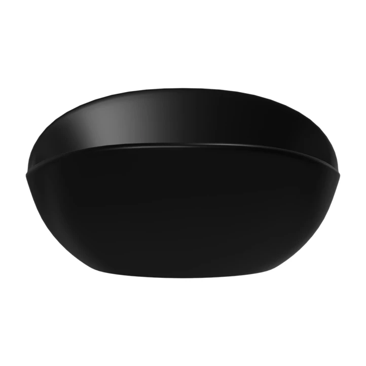 Umywalka ceramiczna nablatowa czarna - MANAMI