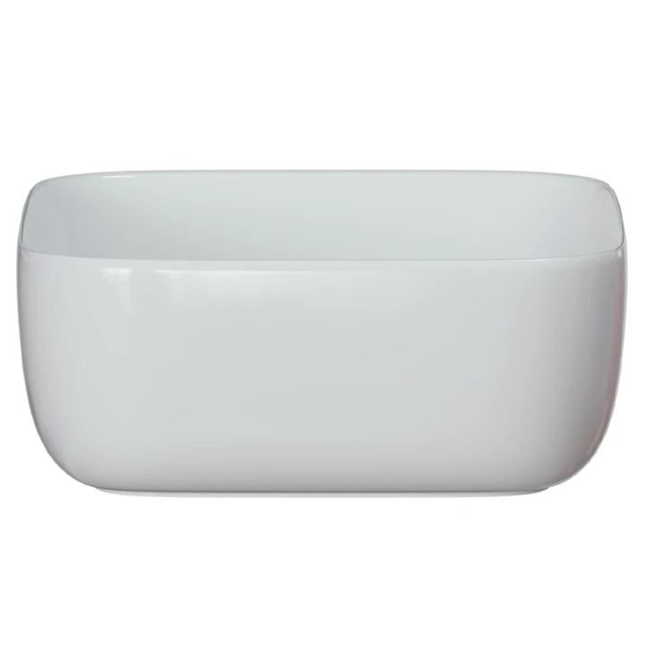 Umywalka ceramiczna nablatowa biała - SOFIA