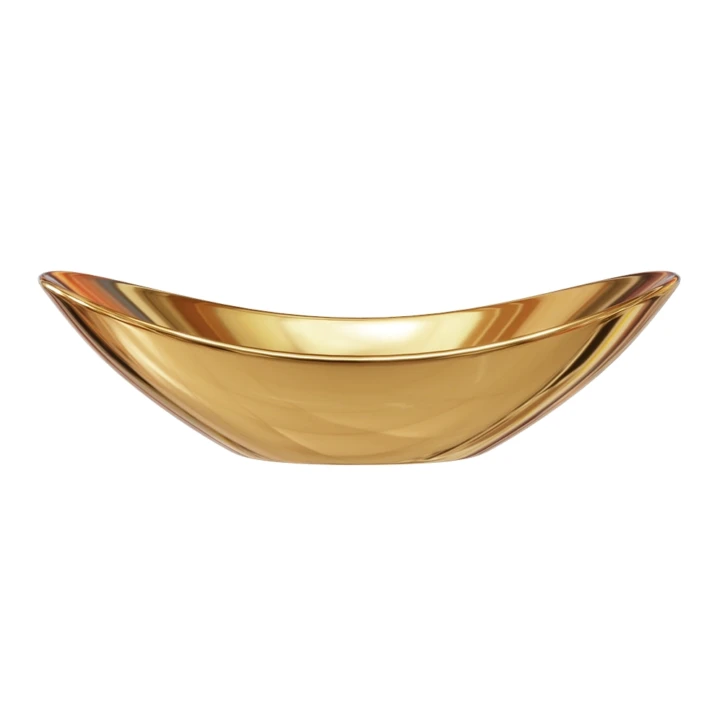 Umywalka ceramiczna nablatowa gold - MANAMI