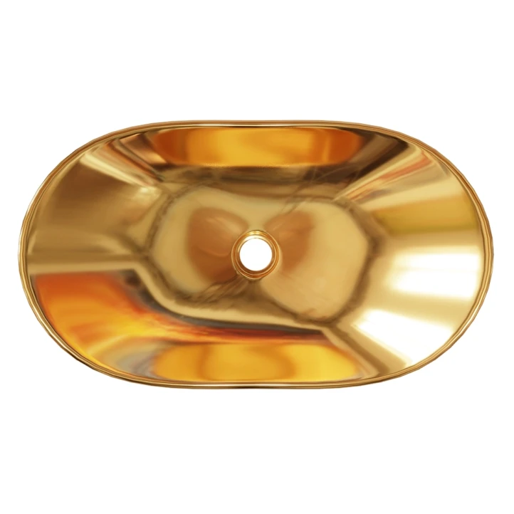 Umywalka ceramiczna nablatowa gold - MANAMI