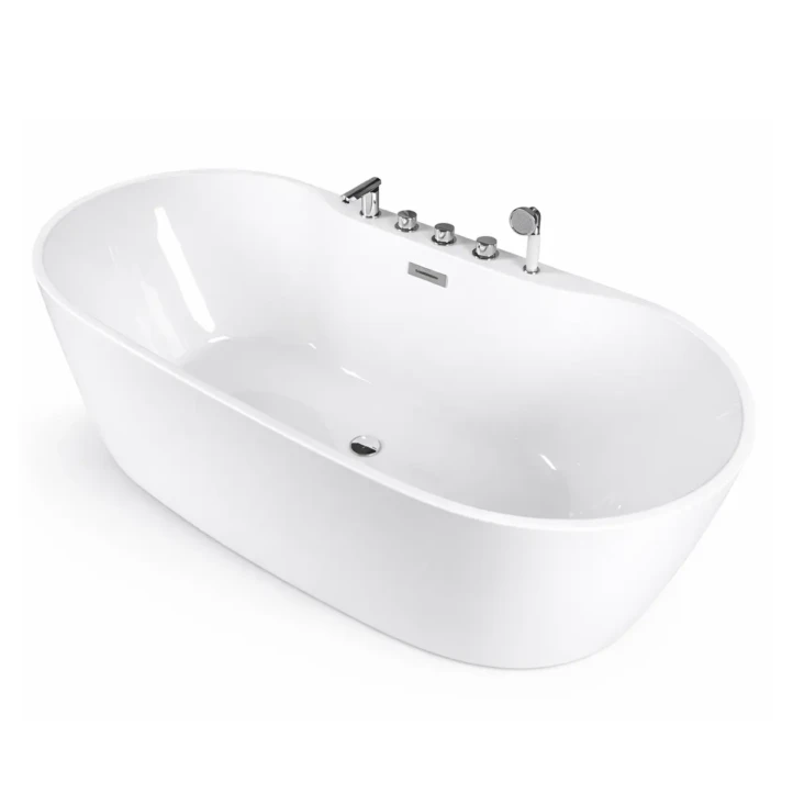 Wanna wolnostojąca z bateriami owalna 170 cm – LDN1000 – LEYDEN EXCLUSIVE